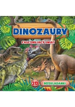 Rozkładanka 3D Dinozaury Fascynujący świat