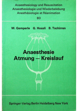 Anaesthesie atmung Kreislauf
