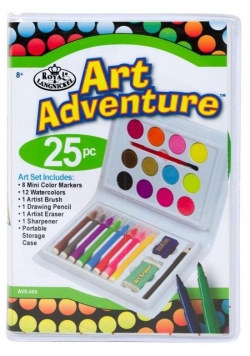 Zestaw Art Adventure 25 el. pisaki