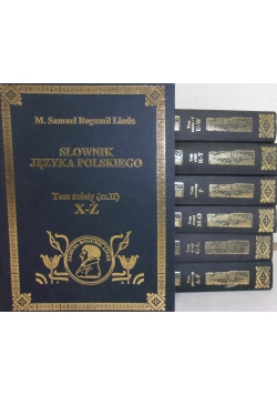 Słownik języka polskiego, reprint z 1854 r., Tom I-VI