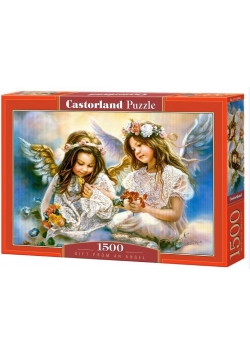 Puzzle 1500 Podarunek od Anioła CASTOR