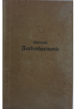 Die Sarbenbarmonie ,1902r.