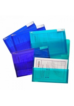 Teczka PolyWally A4 MIX (5szt)