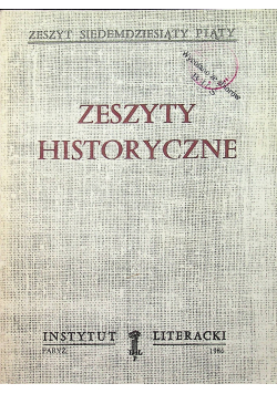 Zeszyty Literackie nr 75