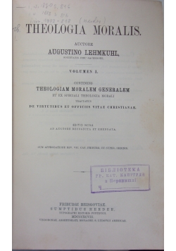Theologia Moralis