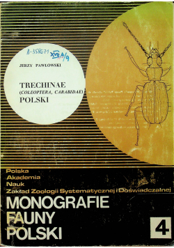 Monografie Fauny Polskiej Tom 4