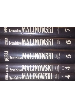 Dzieła Malinowski 5 tomów