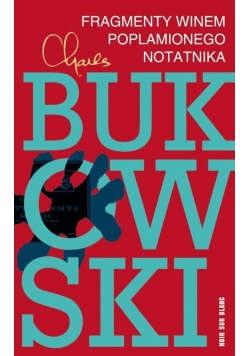 Fragmenty winem poplamionego notatnika