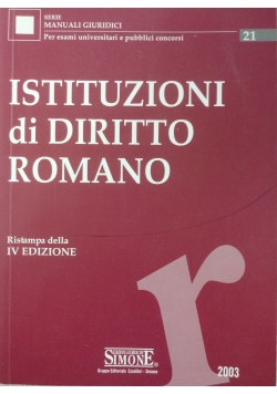 Istituzioni di Diritto Romano