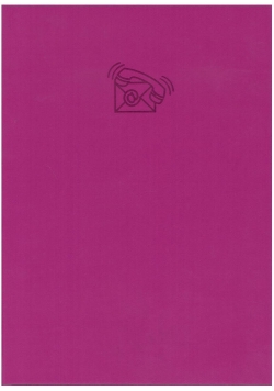 Skorowidz książkowy (SK1) różowy UNIQUE TELEGRAPH
