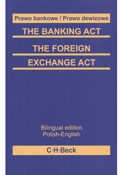 Prawo bankowe Prawo dewizowe Polish English