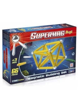 Klocki konstrukcyjne. SupermagMaxi One Color 66