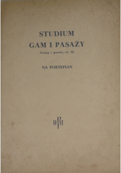 Studium gam i pasaży na fortepian