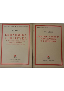 Ekonomika i polityka/ Dziecięca choroba, 1949r.