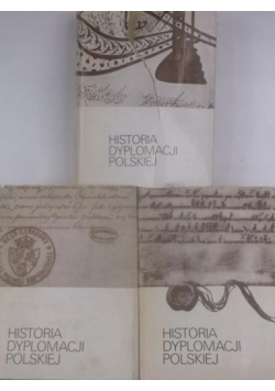 Historia Dyplomacji Polskiej Tom I do III