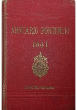 Annuario Pontificio 1941