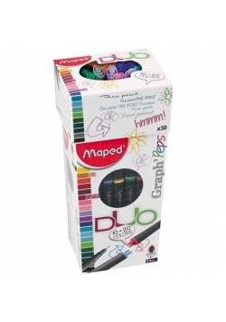 Cienkopis Graph Peps Duo (30szt) dspl MAPED