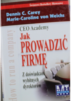 Jak prowadzić firmę