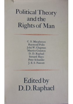 Political Theory and the Rights of Man