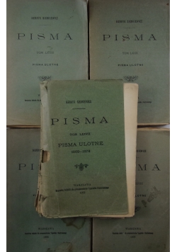 Pisma ulotne, 5 tomów, 1906 r.