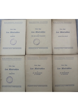 Les Miserables Vi tomów 1938 r.