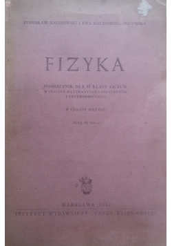 Fizyka ,1948r.