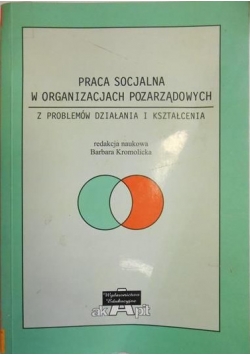 Praca socjalna w organizacjach pozarządowych
