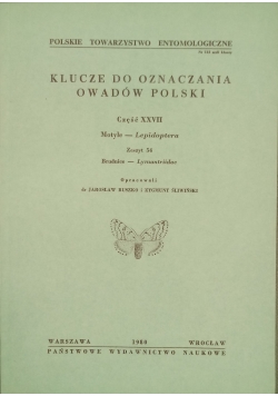 Klucze do oznaczania owadów Polski zeszyt 54 część XXVII