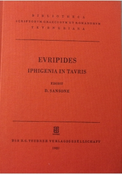 Evripides  iphigenia in  Tavris