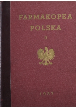 Farmakopea polska II 1937r