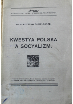 Kwestia Polska a socjalizm 1908 r.