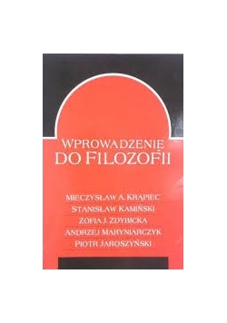 Wprowadzenie do filozofii