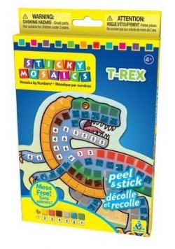 Wyklejanka mini - T-Rex