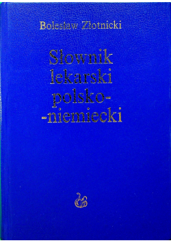 Słownik lekarski polsko niemiecki