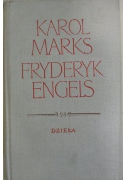 Fryderyk Engels, tom 26 dzieła
