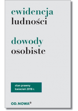 Ewidencja ludności Dowody osobiste