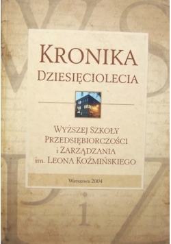 Kronika dziesięciolecia