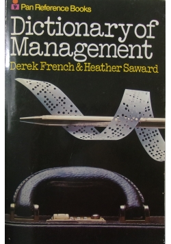 Dictionary of Management