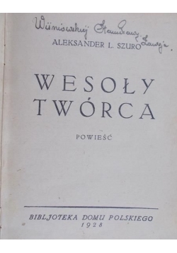 Wesoły Twórca, 1928 r.