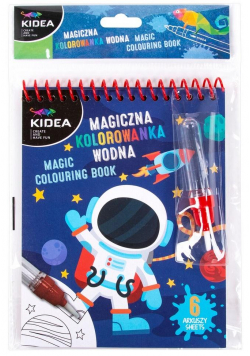 Magiczna kolorowanka wodna E Kosmos KIDEA