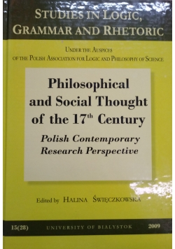Philosophical and social Thought