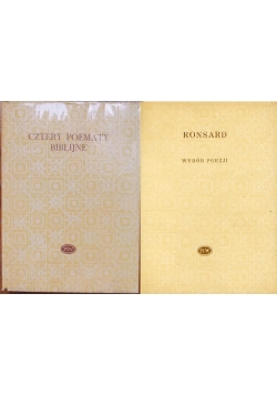 Cztery poematy biblijne/ Ronsard