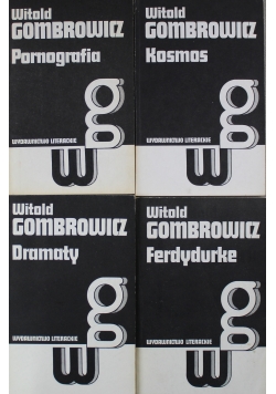 Dzieła Gombrowicza 4 tomy