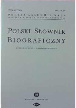 Polski słownik biograficzny,zeszyt 155