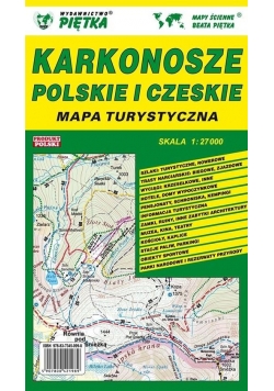 Karkonosze Polskie i Czeskie 1:27 000 mapa turyst.