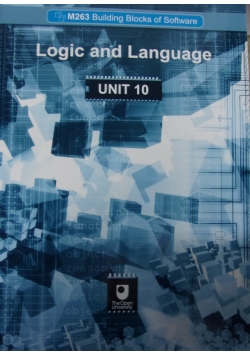 Logic and Language Unit 10