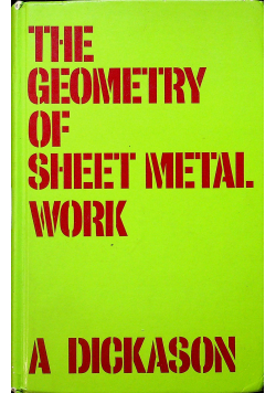 The geometry of sheet metal work