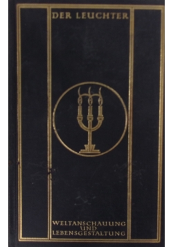 Der Leuchter weltanschauung und lebensgestaltung, 1925 r.