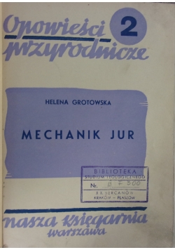 Mechanik Jur, 1938 r.
