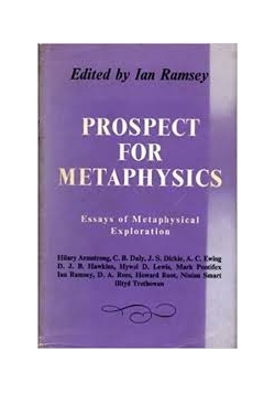 Prospect for metaphysics
